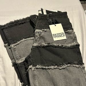 ragged jeans